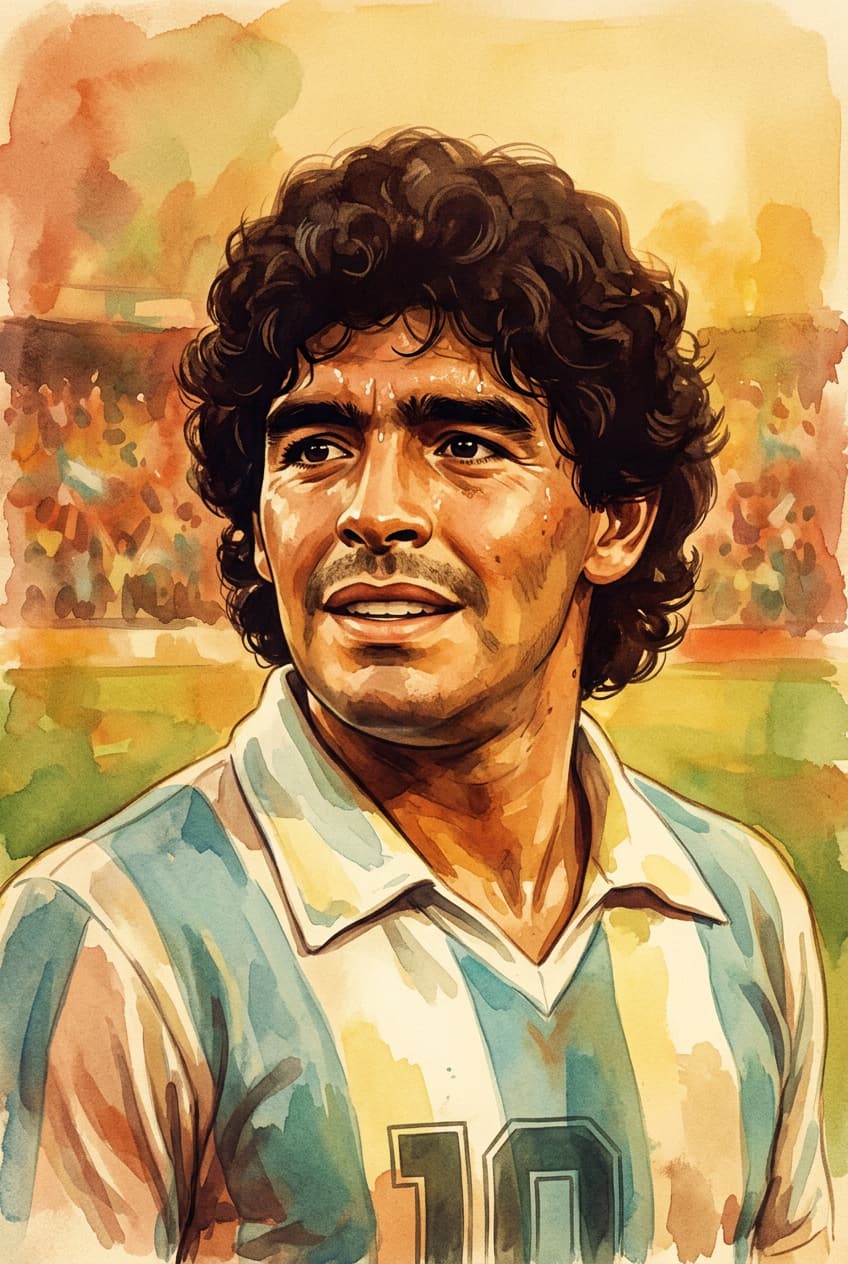 Diego Maradona — Retro