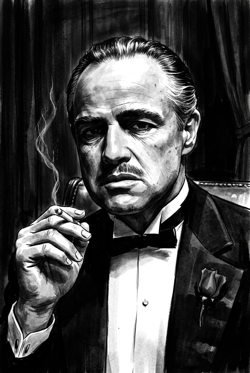 Don Vito Corleone — Film Noir