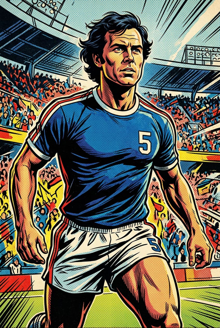 Franz Beckenbauer — Comic Book