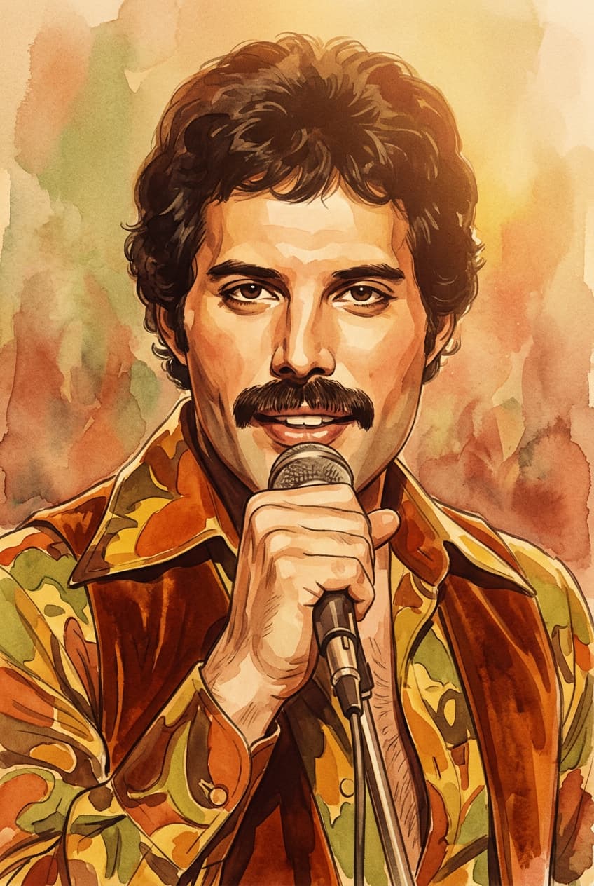 Freddie Mercury — Retro