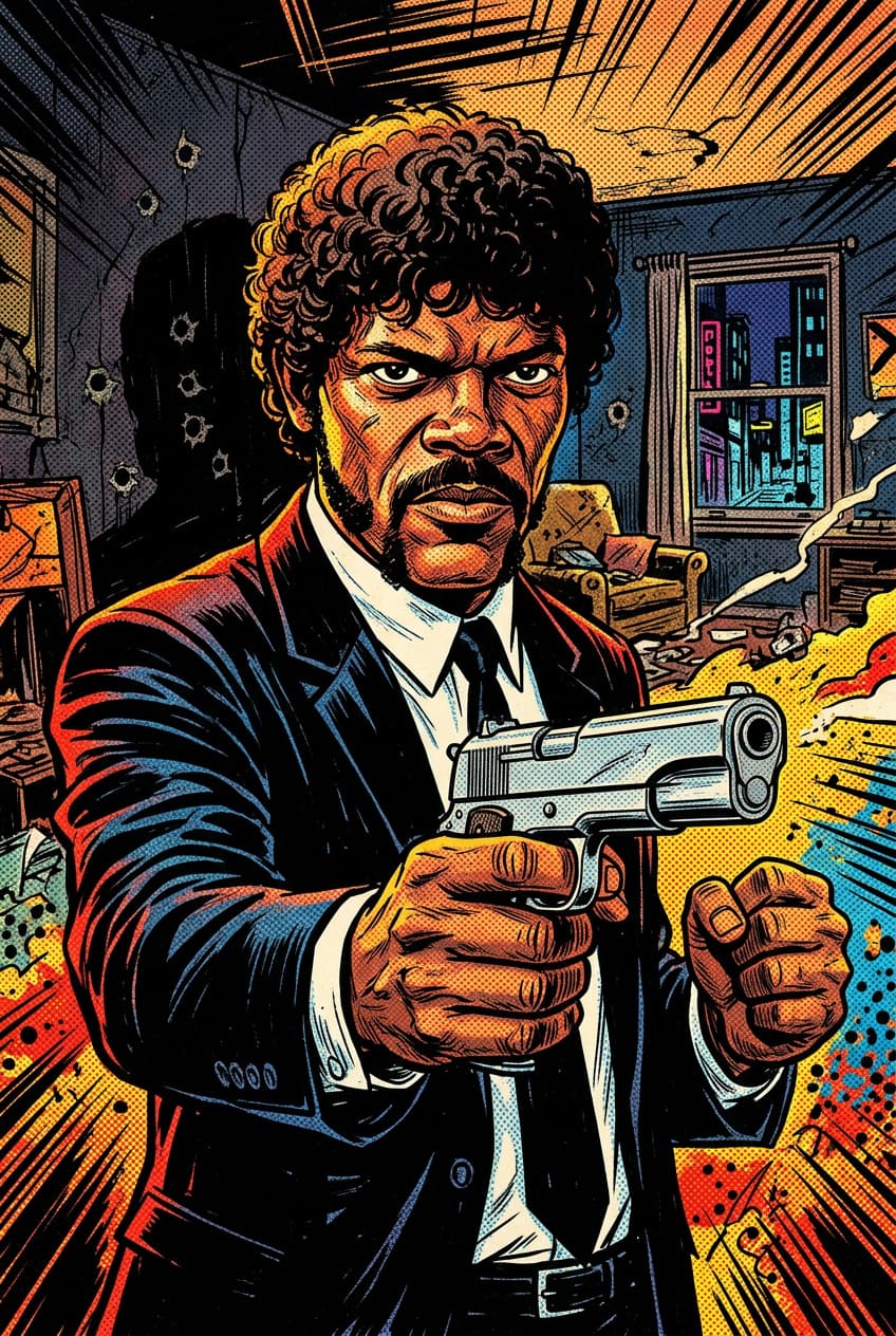 Jules Winnfield — Comic Book
